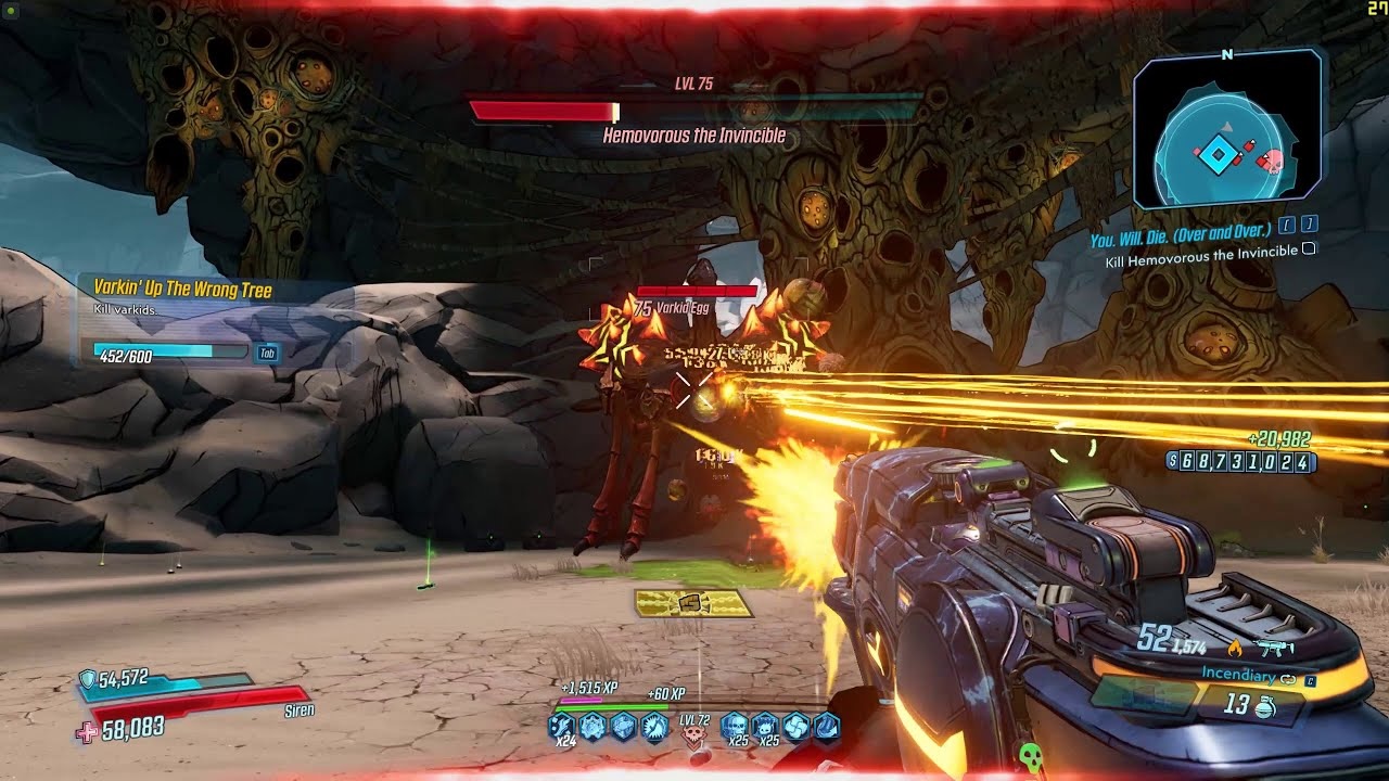 Screenshot from Borderlands 3